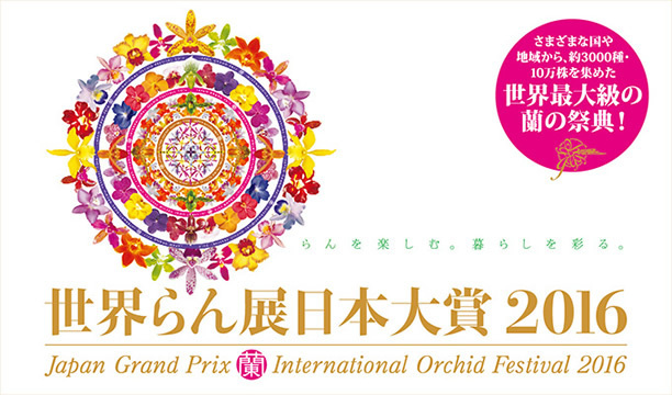 世界らん展日本大賞16 見どころ満載 資生堂限定発売品も 和みごろ